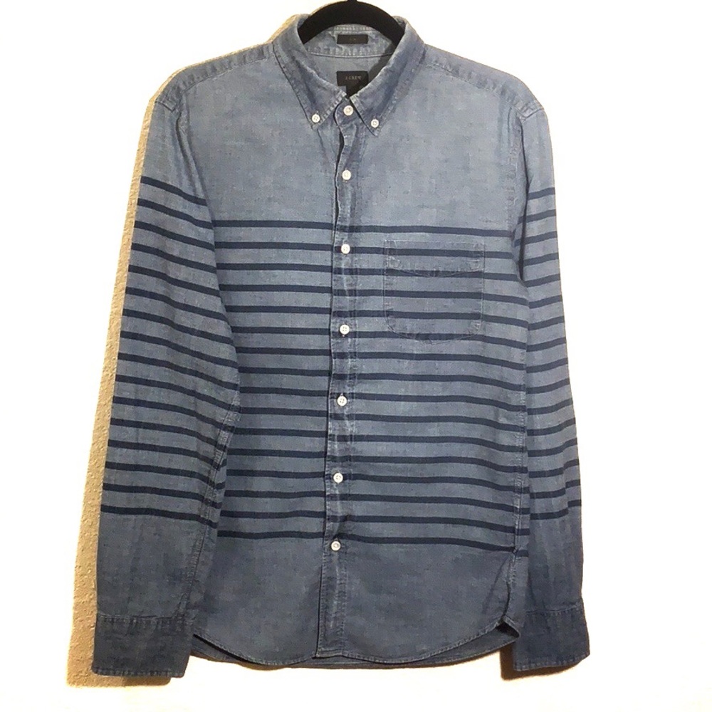 J. Crew Men’s Button-Down Shirt, Slimfit Medium